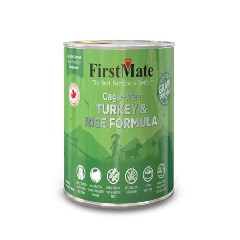 FirstMate Turkey and Rice Wet Dog Food
