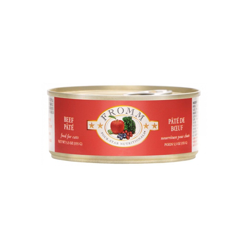 Fromm Four-Star Beef Pate Wet Cat Food