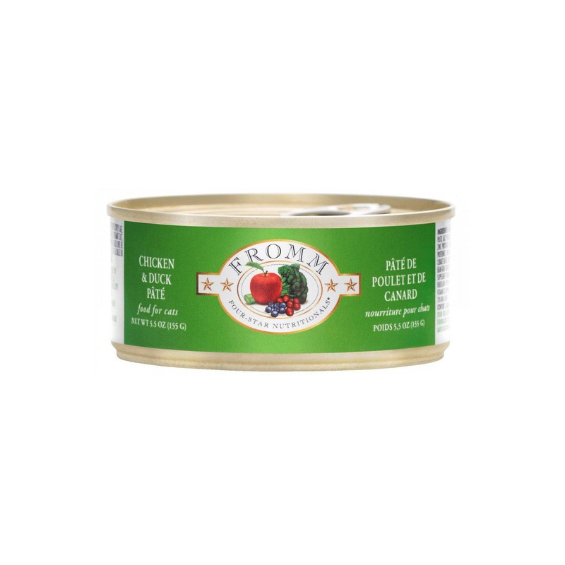 Fromm Four-Star Chicken and Duck Pate Wet Cat Food