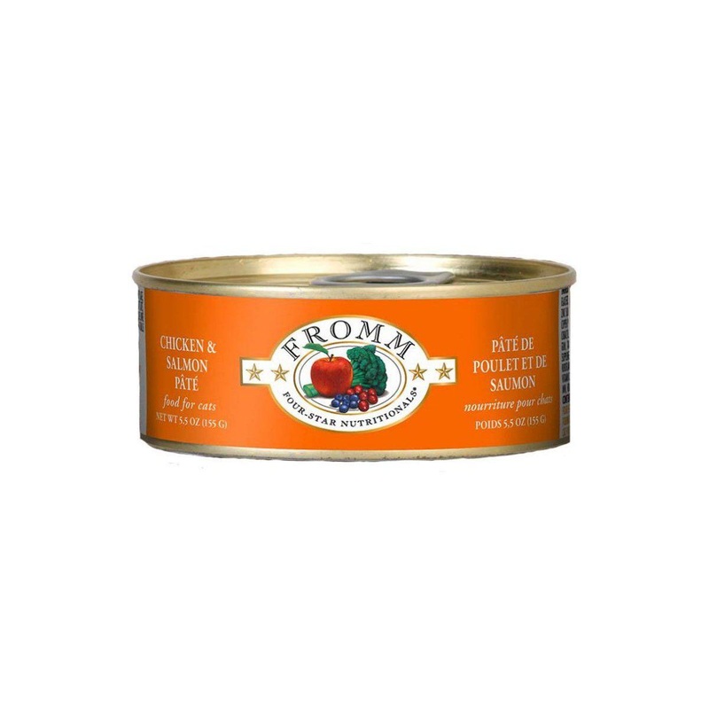 Fromm Four-Star Chicken and Salmon Pate Wet Cat Food