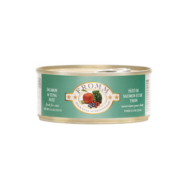 Fromm Four-Star Salmon and Tuna Pate Wet Cat Food