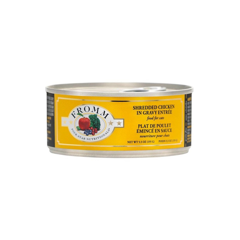 Fromm Four-Star Shredded Chicken in Gravy Wet Cat Food