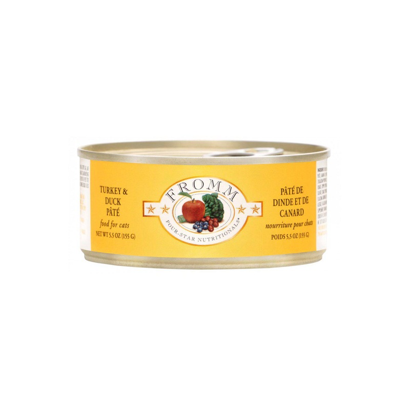 Fromm Four-Star Turkey and Duck Pate Wet Cat Food