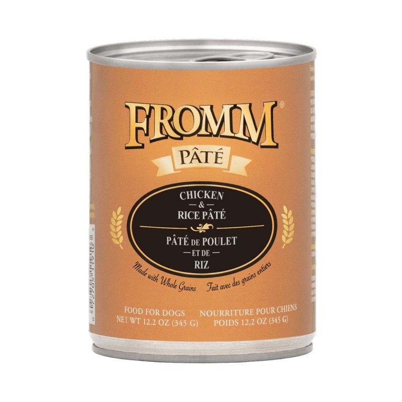 Fromm Pate Chicken and Rice Wet Dog Food