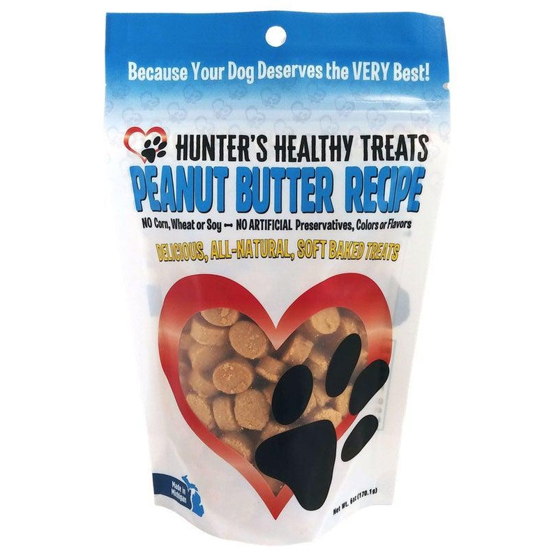 Hunter's Healthy Peanut Butter Training Treats