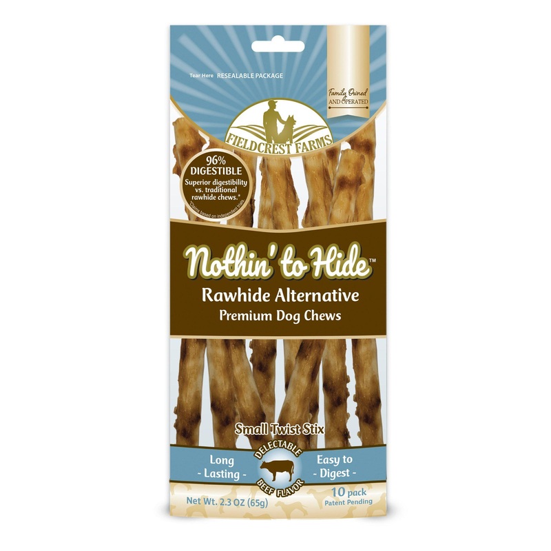 Nothin' to Hide Beef Twist Stix Dog Chews