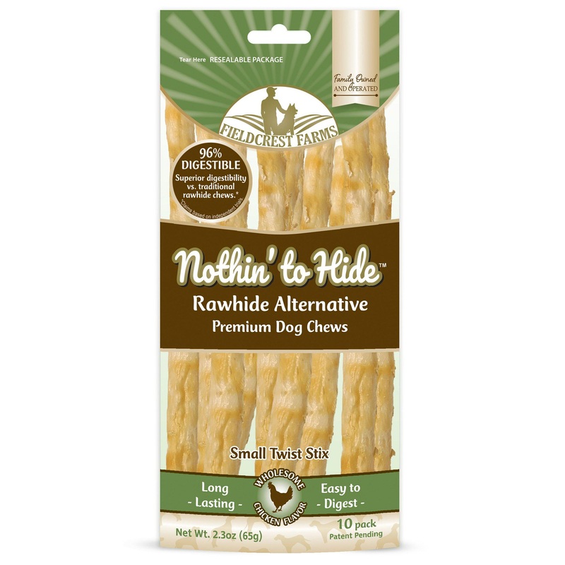 Nothin' to Hide Chicken Twist Stix Dog Chews