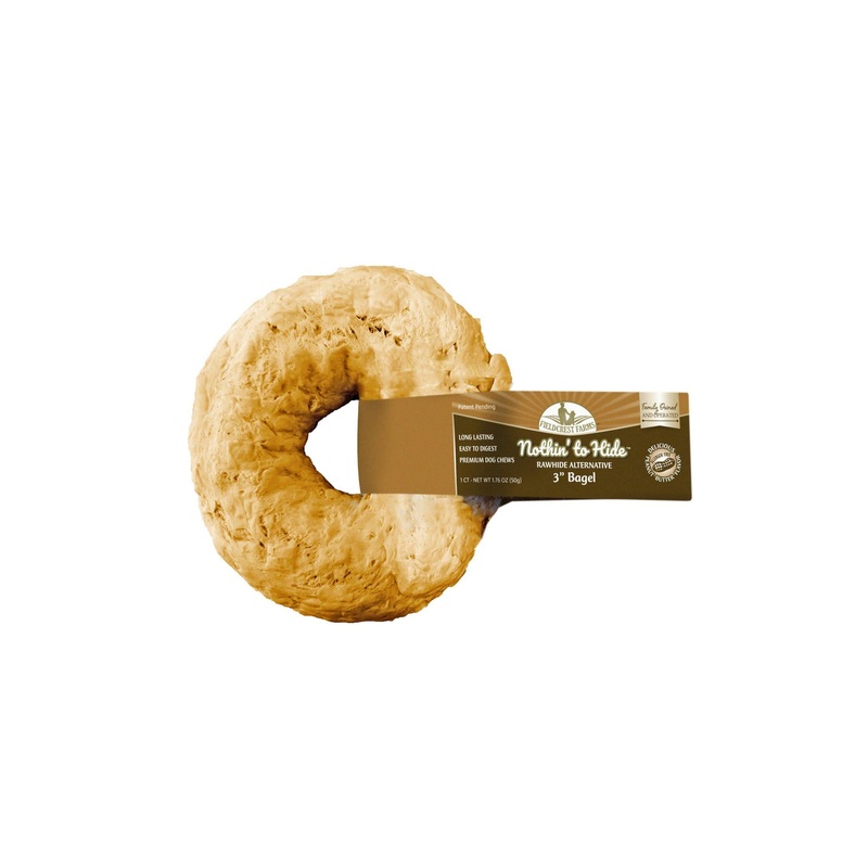 Nothin' to Hide Peanut Butter Bagels Dog Chews
