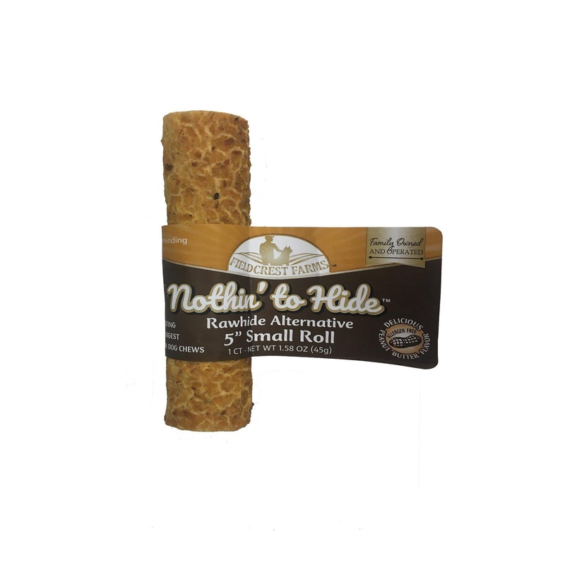 Nothin' to Hide Peanut Butter Rolls Dog Chews