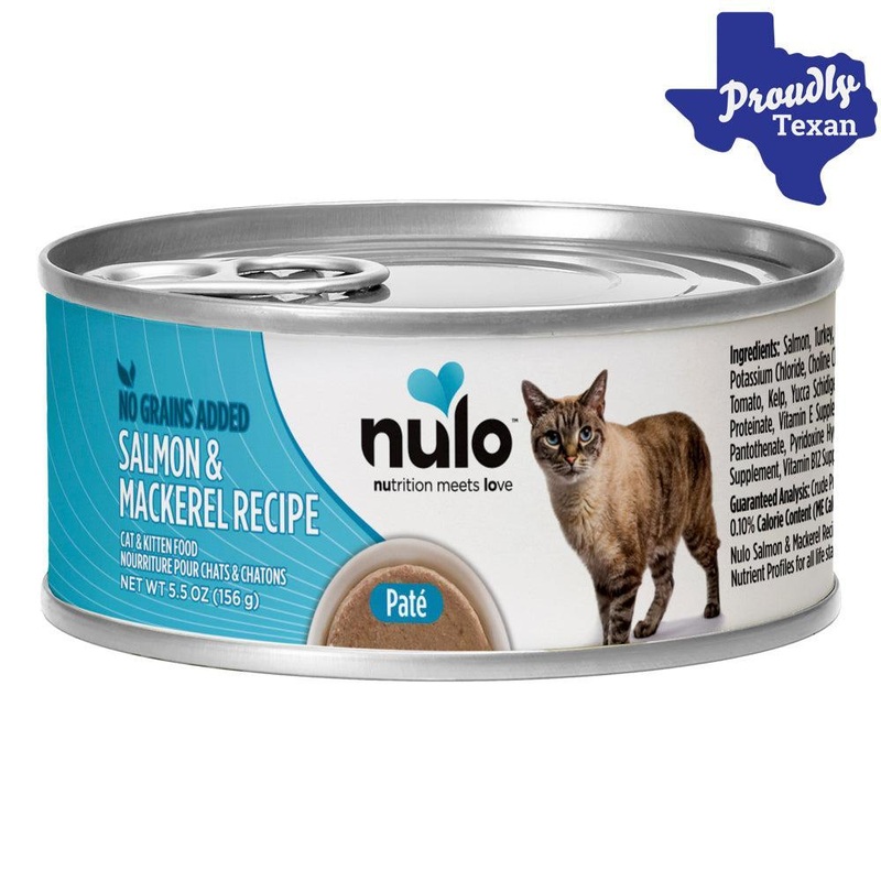 Nulo Freestyle Salmon & Mackerel Pate Wet Cat Food, 5.5 oz