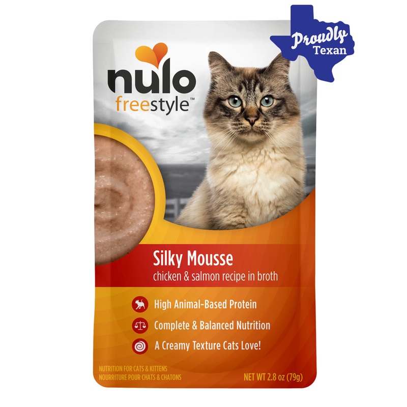 Nulo Freestyle Silky Mousse Chicken and Salmon Wet Cat Food