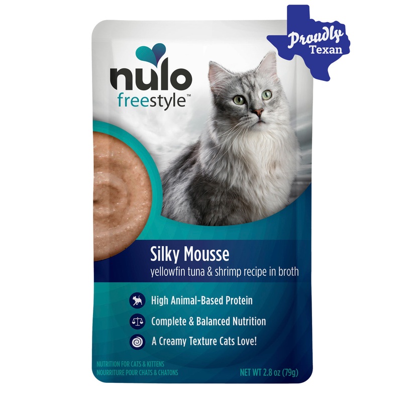 Nulo Freestyle Silky Mousse Yellowfin Tuna and Shrimp Wet Cat Food