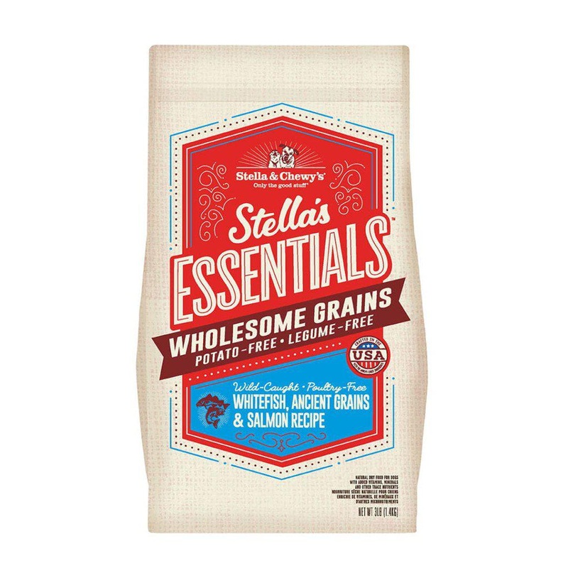 Stella and Chewy's Essentials Wholesome Grains Whitefish and Salmon Dry Dog Food