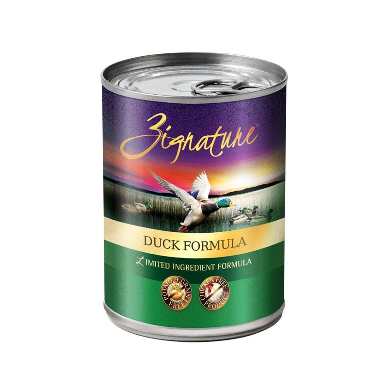 Zignature Duck Wet Dog Food|13 oz