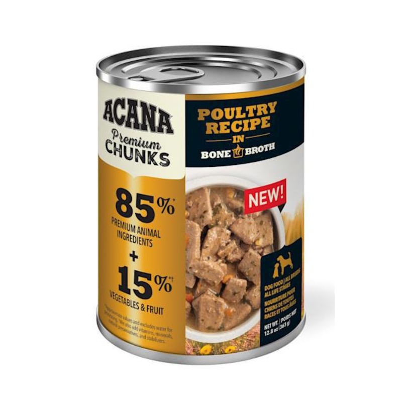 Acana Premium Chunks Poultry in Bone Broth Wet Dog Food