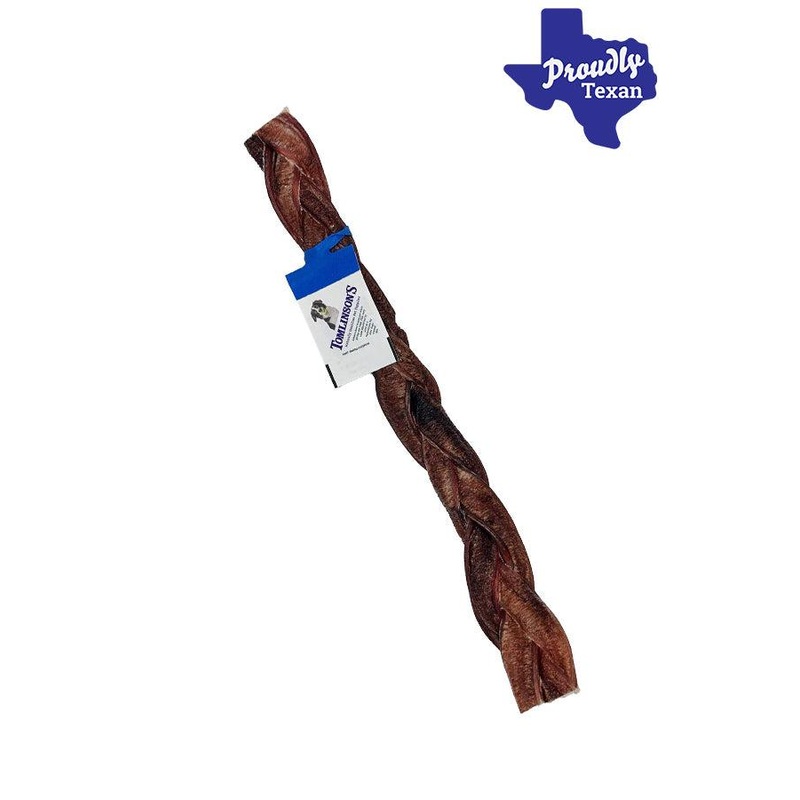 Braided Bully Stick, 12-inch|12 inch