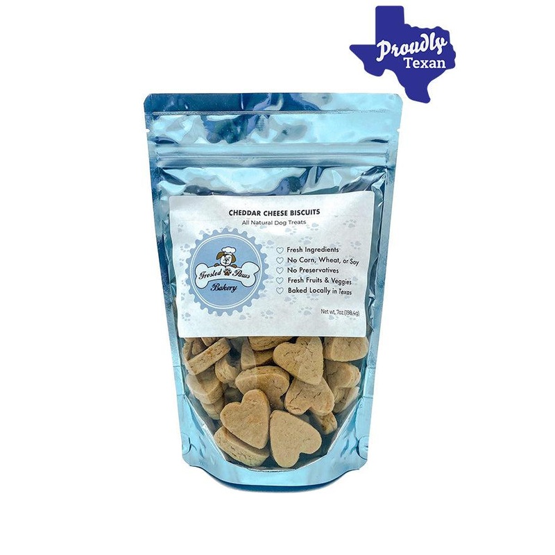 Frosted Paws Cheddar Cheese Dog Biscuits