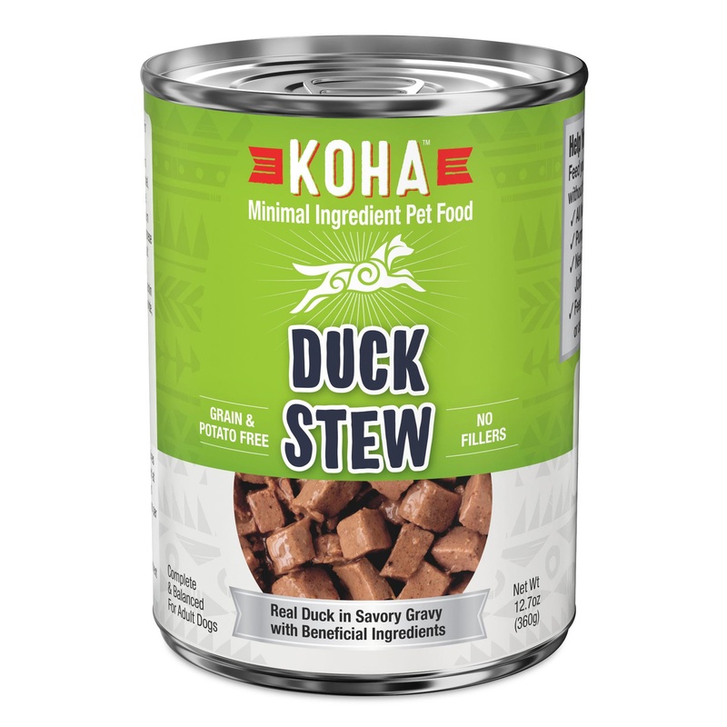 Koha Duck Stew Wet Dog Food|12.7 oz