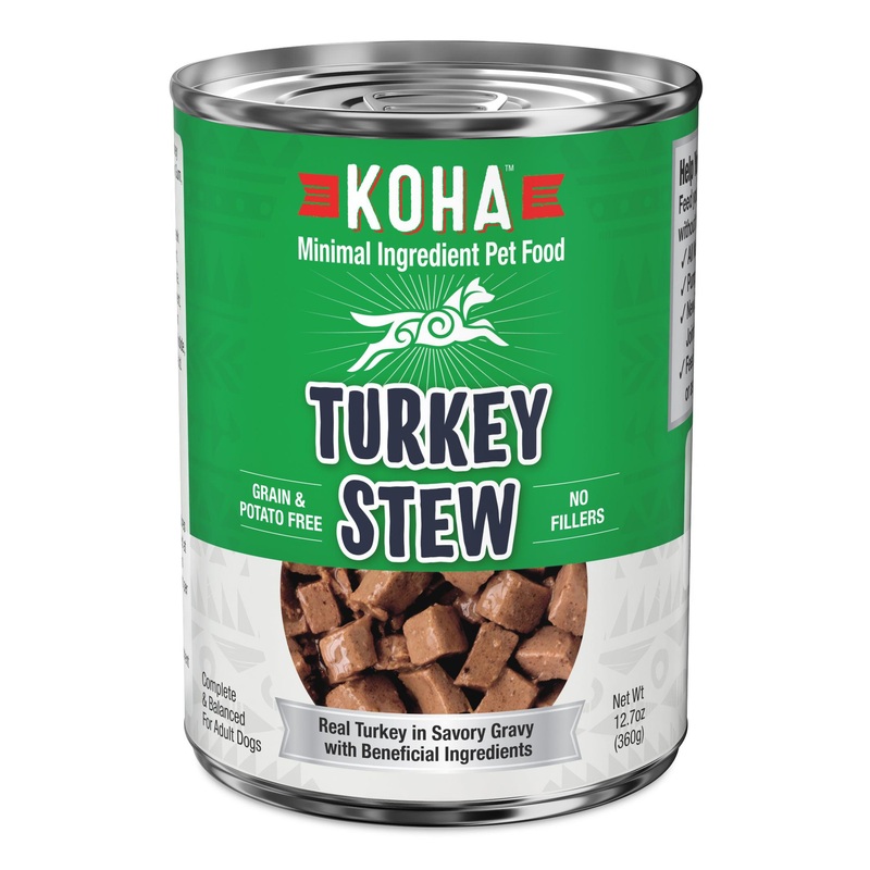 Koha Turkey Stew Wet Dog Food|12.7 oz