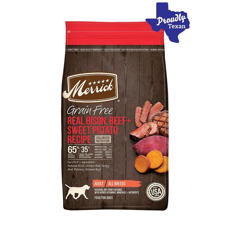 Merrick Real Bison & Beef Dry Dog Food