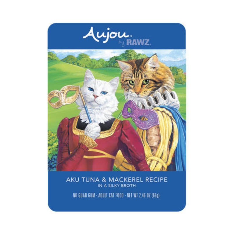 Rawz Aujou Aku Tuna and Mackerel Wet Cat Food