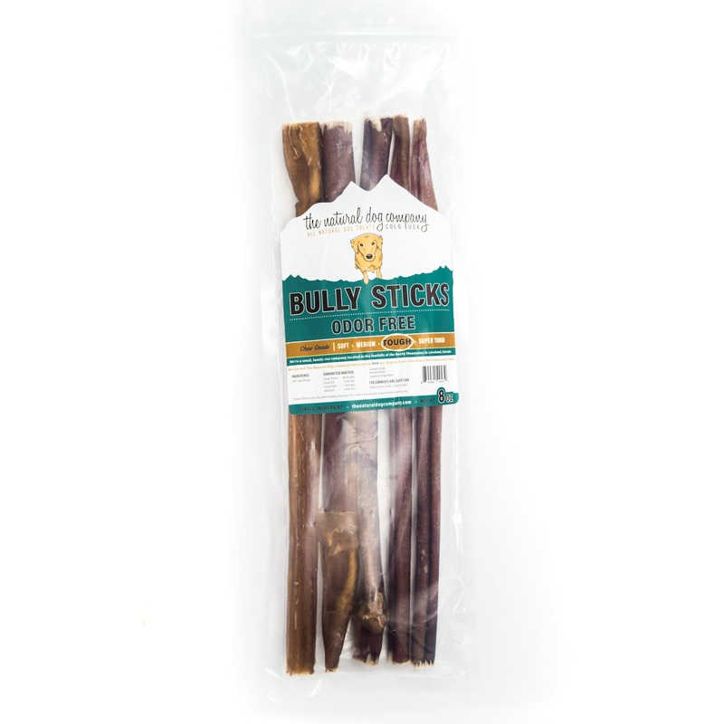 Tuesday's Natural Dog Co. Bagged 12 in. Bully Sticks, 8 oz