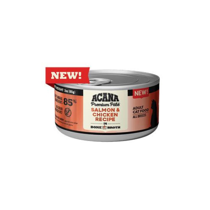 Acana Chunks in Broth Salmon and Chicken Wet Cat Food