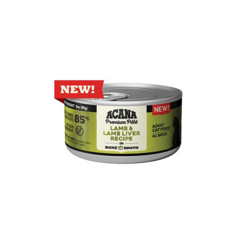 Acana Premium Pate Lamb and Liver Wet Cat Food
