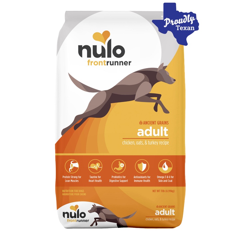 Nulo Frontrunner Chicken, Oats, and Turkey Dry Dog Food