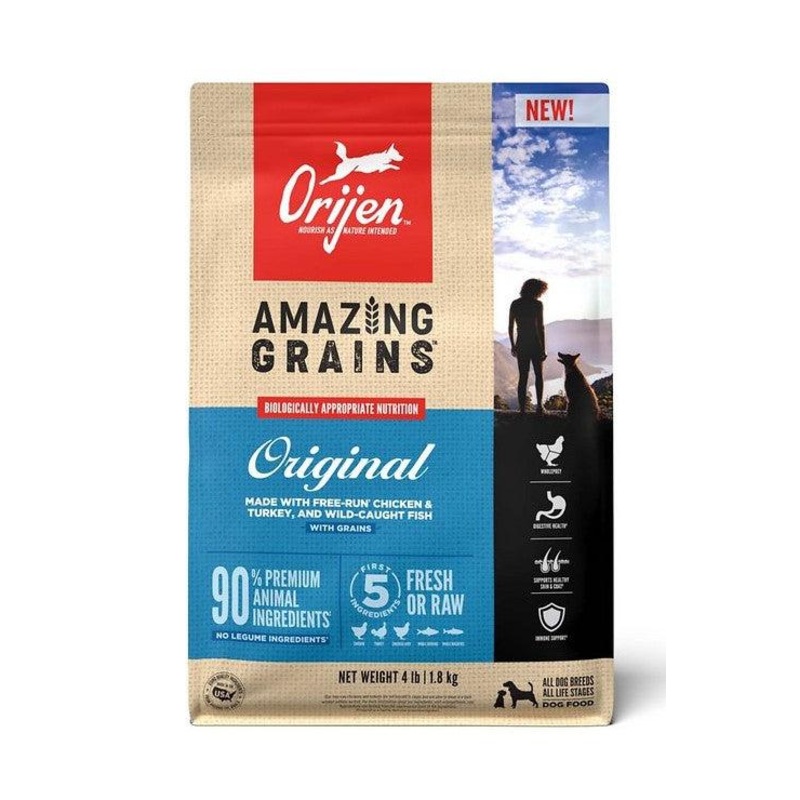 Orijen Amazing Grain Original Dry Dog Food
