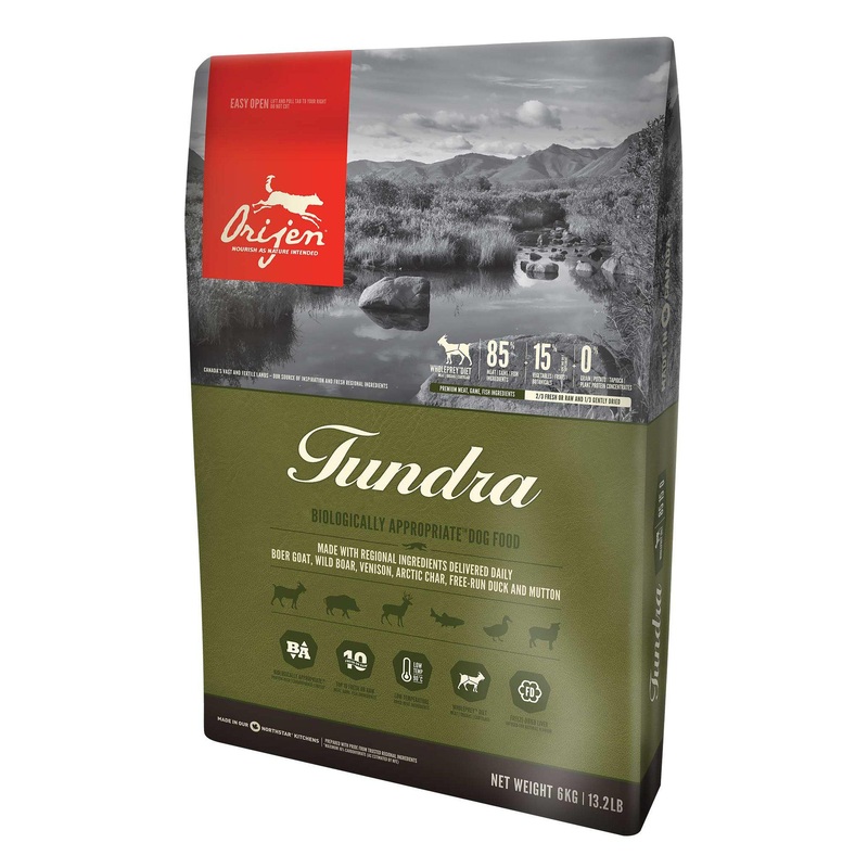 Orijen Tundra Dry Dog Food|4.5 lb|23.5 lb