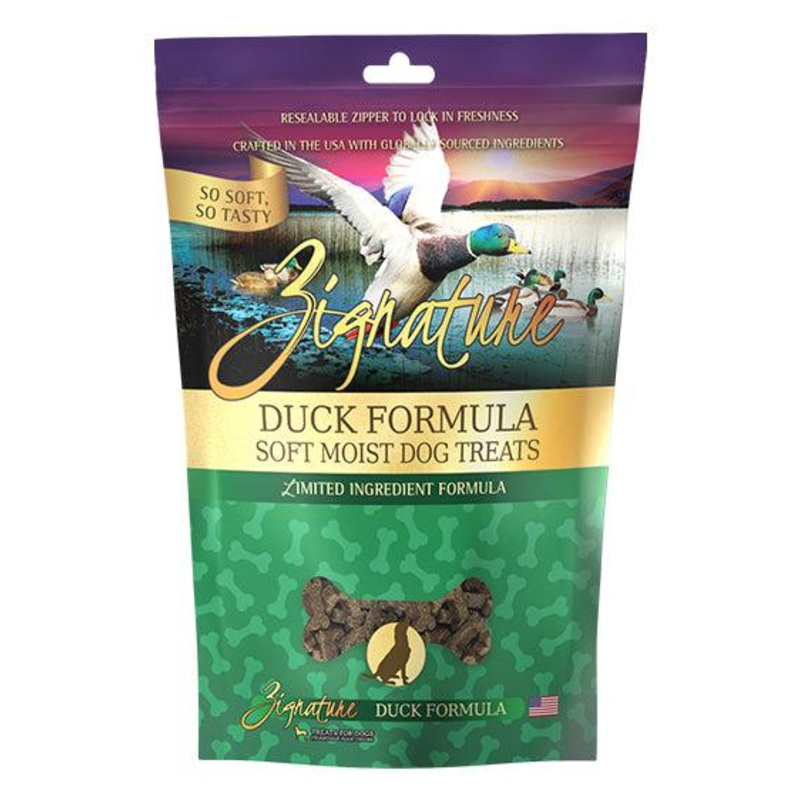 Zignature Duck Soft Moist Dog Treats