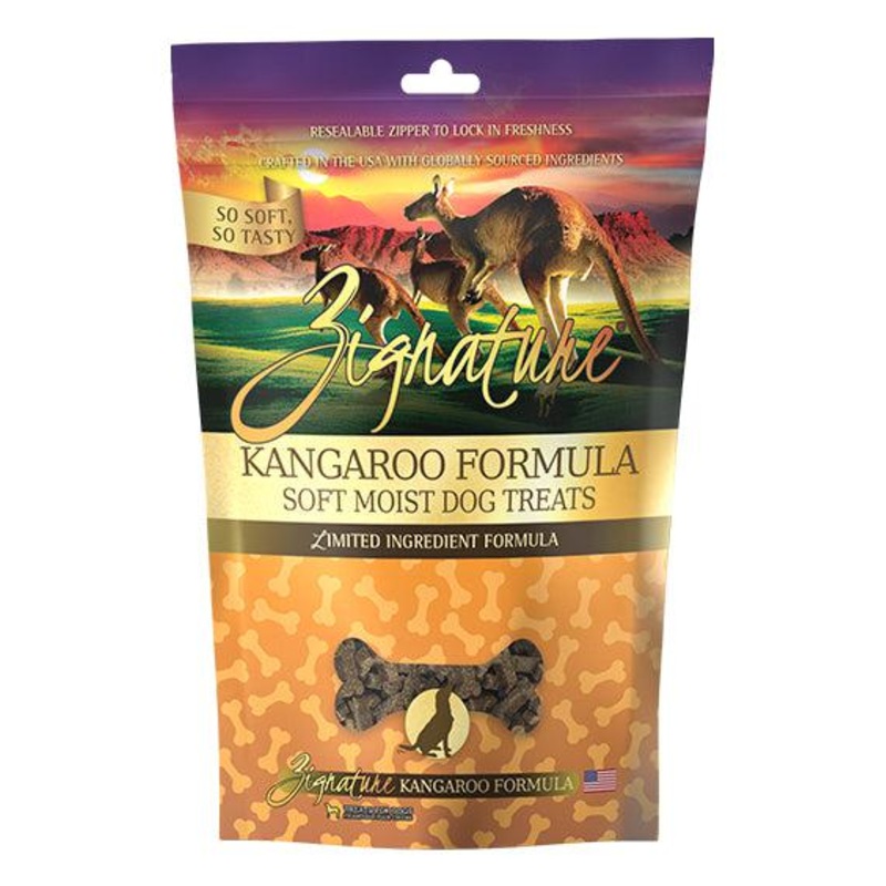 Zignature Kangaroo Soft Moist Dog Treats