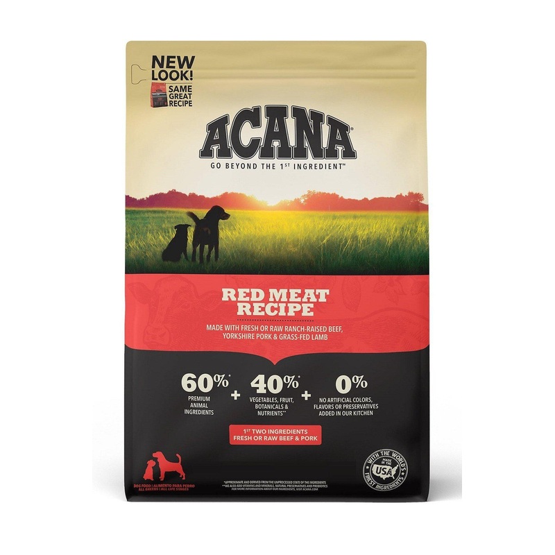 Acana Red Meat Dry Dog Food|4.5 lb|13 lb|25 lb