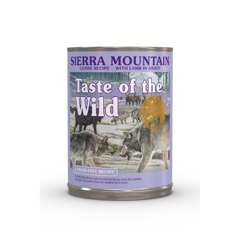 Taste of the Wild Sierra Mountain Roasted Lamb Wet Dog Food