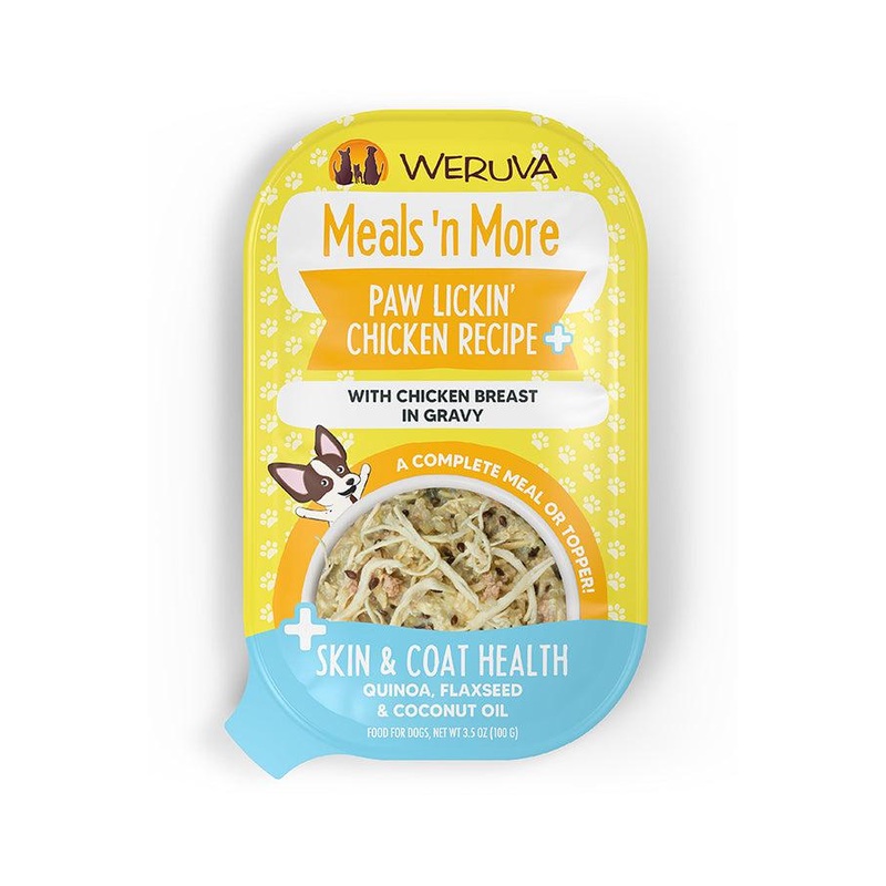 Weruva Meals 'n More Paw Lickin' Chicken in Gravy Wet Dog Food