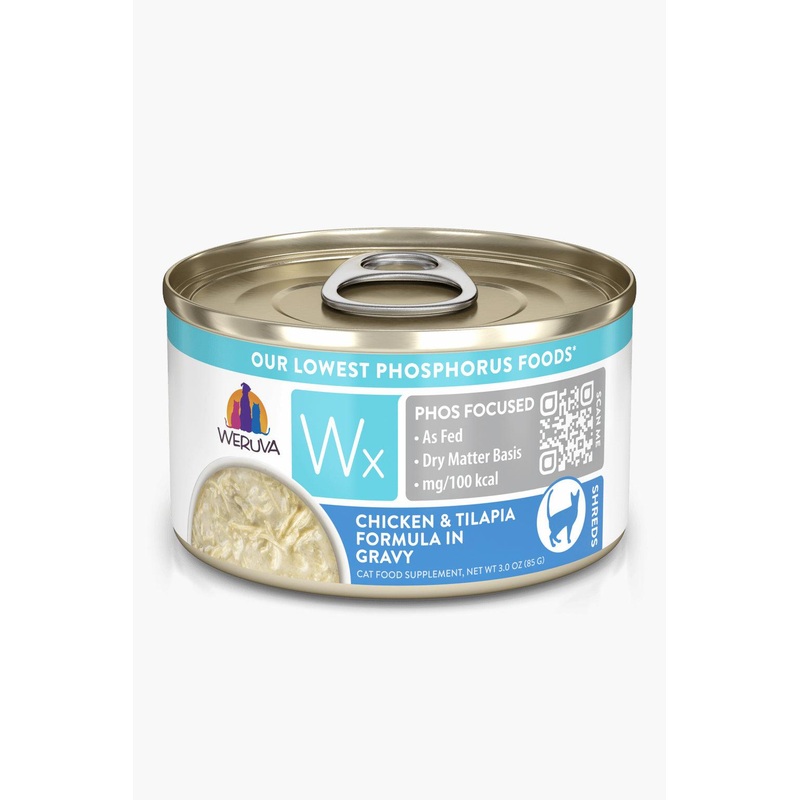 Weruva Wx Chicken and Tilapia in Gravy Wet Cat Food