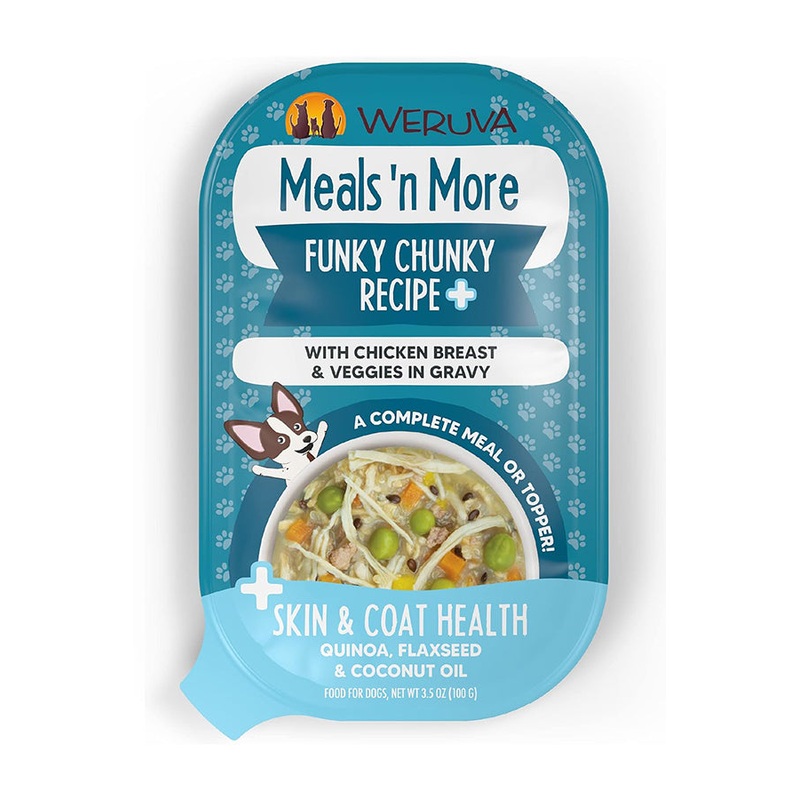 Weruva Meals 'n More Funky Chunky in Gravy Wet Dog Food