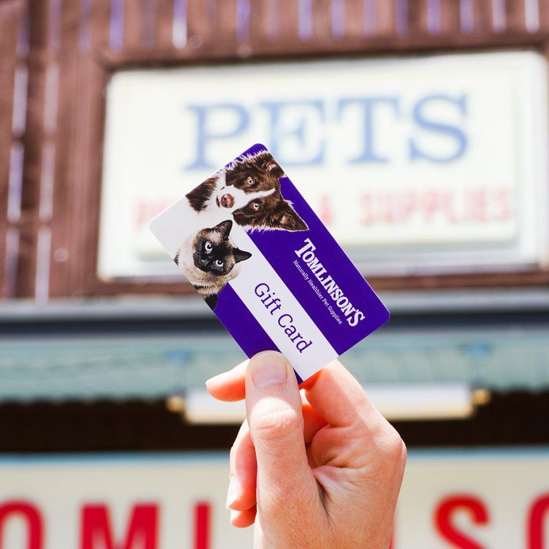 Tomlinson's Gift Card|$25.00|$50.00|$100.00