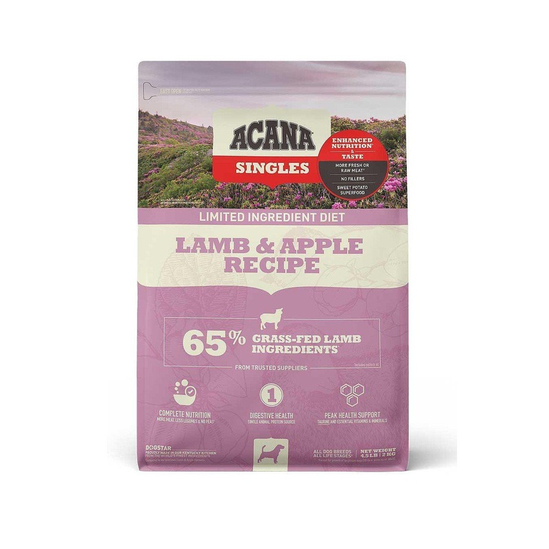 Acana Singles Lamb and Apple Limited Ingredient Dry Dog Food