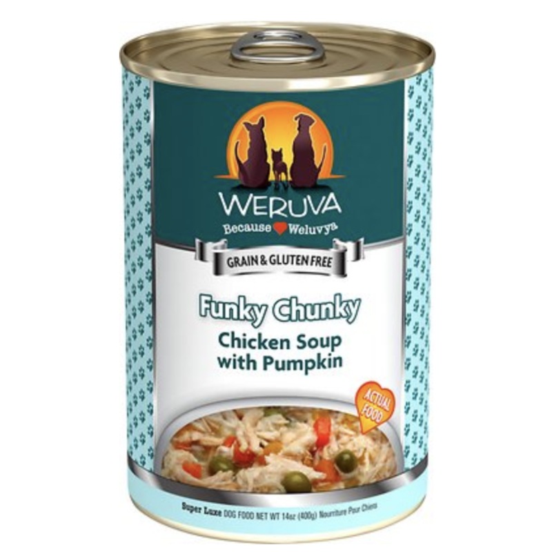 Weruva Classic Funky Chunky Chicken Soup Wet Dog Food