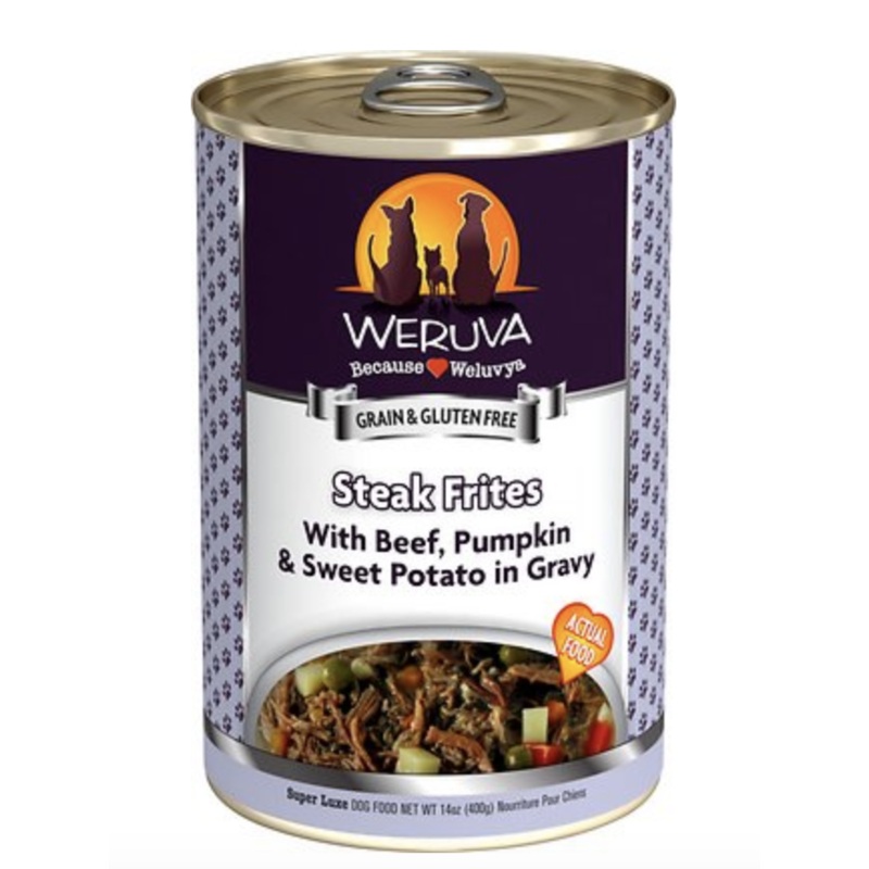 Weruva Classic Steak Frites in Gravy Wet Dog Food
