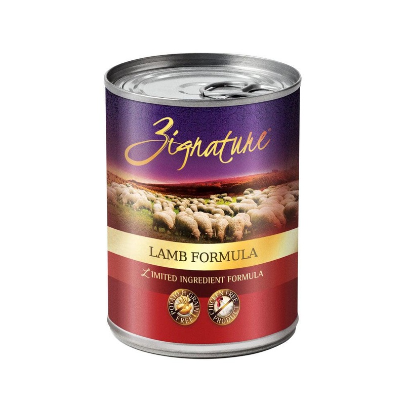 Zignature Lamb Wet Dog Food|13 oz