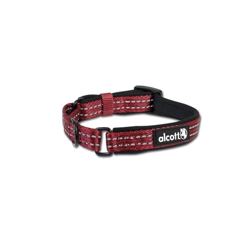 Alcott Martingale Dog Collar - Small  10-14 - Red
