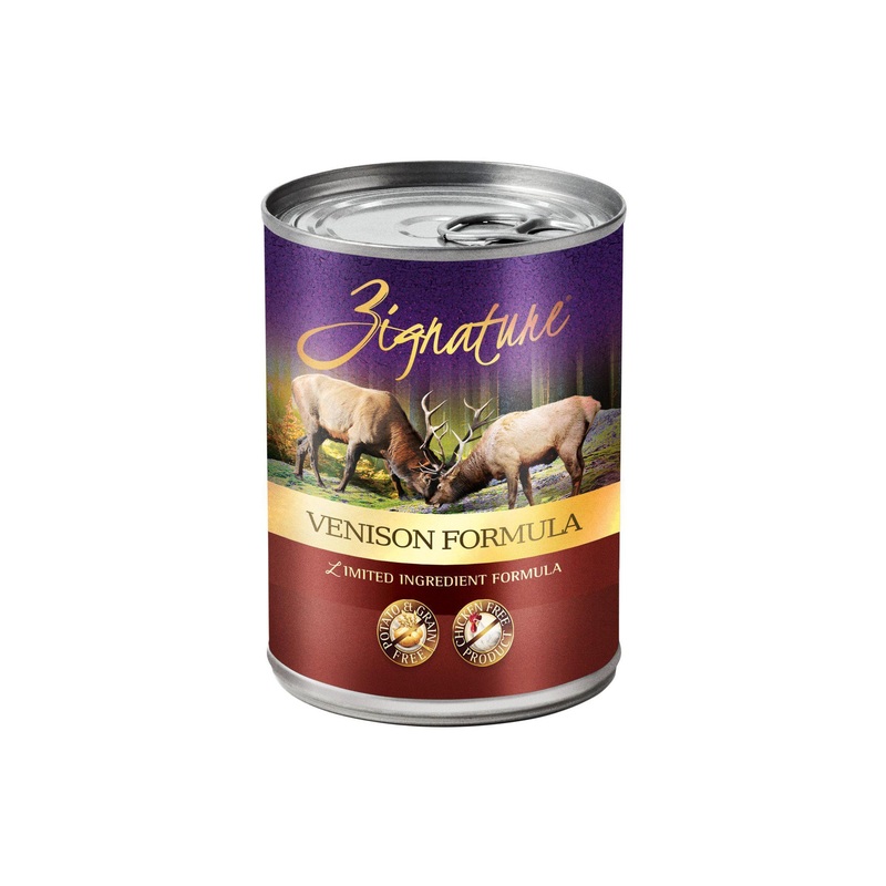 Zignature Venison Wet Dog Food