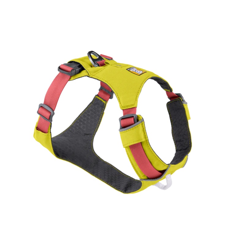 Ruffwear Hi & Lite Lightweight Harness - 14-20 - Salmon Pink/Lichen Yellow