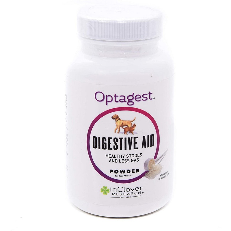 inClover Optagest Prebiotics & Enzymes Supplement Powder for Dogs & Cats - 100gm Powder