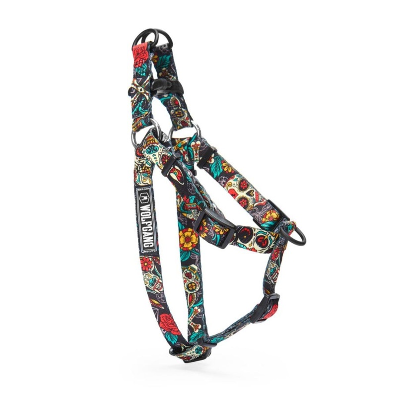 Wolfgang LosMuertos Dog Harness Small 5/8 x 12-18