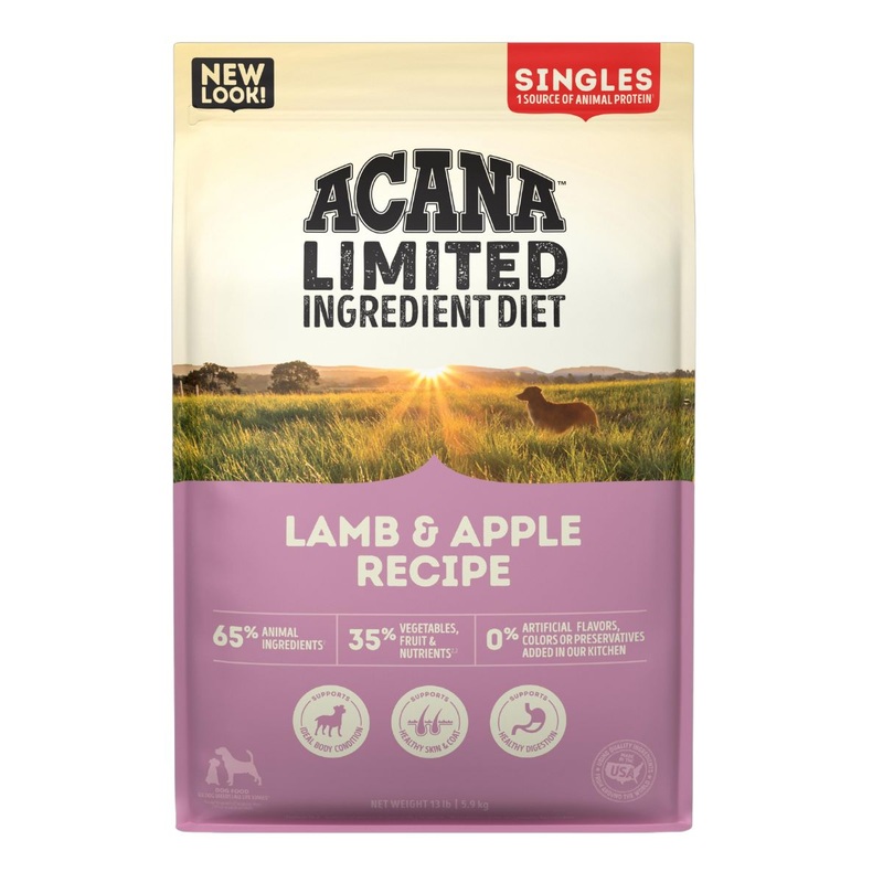Acana LID Singles  Dry Dog Food - Lamb & Apple - 13lb Bag