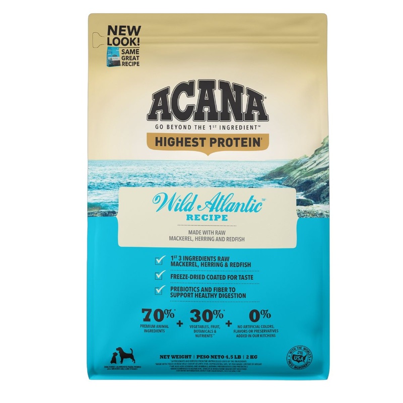 Acana Regionals Wild Atlantic Dry Dog Food - Mackerel, Herring, and Redfish - 4.5lb Bag